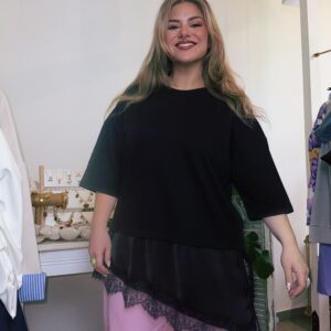 NOT SO BASIC TOP BLACK