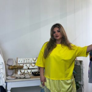 NOT SO BASIC TOP YELLOW