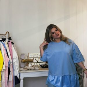 NOT SO BASIC TOP LIGHT BLUE